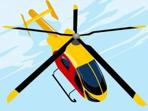 Elicopter periculos