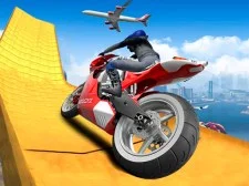 Cascadorii imposibile pentru motociclisuri motociclete