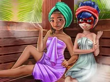 Sauna exotică polineziană