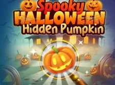 Pumpanul ascuns de Halloween înfricoșător